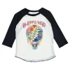 BOY ROWDY SPROUT Tops | Tops-GRATEFUL DEAD RAGLAN LONG SLEEVE TSHIRT