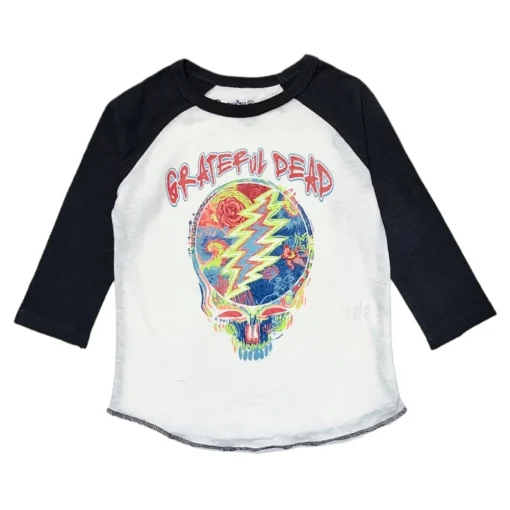 BOY ROWDY SPROUT Tops | Tops-GRATEFUL DEAD RAGLAN LONG SLEEVE TSHIRT