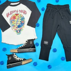 BOY ROWDY SPROUT Tops | Tops-GRATEFUL DEAD RAGLAN LONG SLEEVE TSHIRT