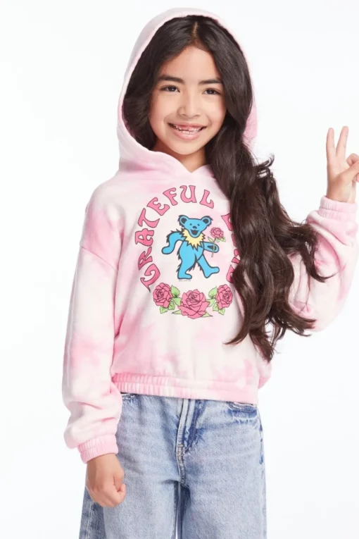 CHASER KIDS Outerwear | Tie Dye-GRATEFUL DEAD TIE DYE HOODIE