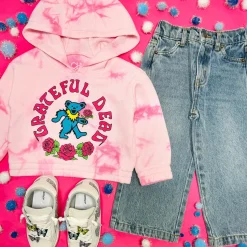 CHASER KIDS Outerwear | Tie Dye-GRATEFUL DEAD TIE DYE HOODIE