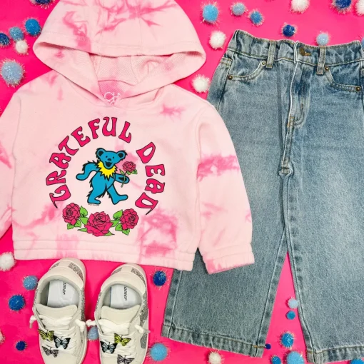 CHASER KIDS Outerwear | Tie Dye-GRATEFUL DEAD TIE DYE HOODIE