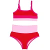 BEACH RIOT KIDS Swim-GUMDROP COLORBLOCK LITTLE EVA EMMA TWO PIECE BIKINI
