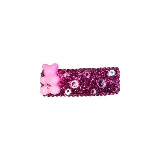 BARI LYNN Clips / Headbands-GUMMY BEAR GLITTER CLIP