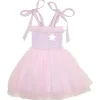 PETITE HAILEY Dresses | Dresses-HANNA SMOCKED TUTU DRESS