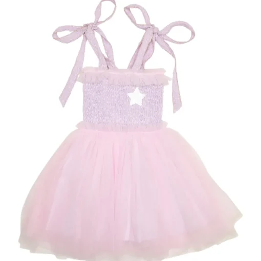 PETITE HAILEY Dresses | Dresses-HANNA SMOCKED TUTU DRESS