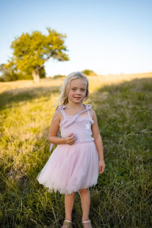 PETITE HAILEY Dresses | Dresses-HANNA SMOCKED TUTU DRESS