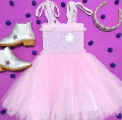 PETITE HAILEY Dresses | Dresses-HANNA SMOCKED TUTU DRESS