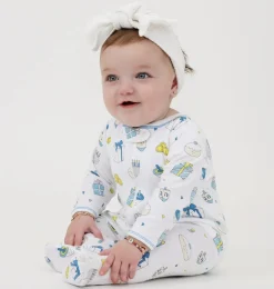 BOY NOOMIE Footies / Pajamas | Footies / Pajamas-HANUKKAH ZIP FOOTIE (UNISEX)