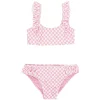 FEATHER 4 ARROW Swim-HAPPY DAZE CHECKERED TWO PIECE SPORTY BIKINI