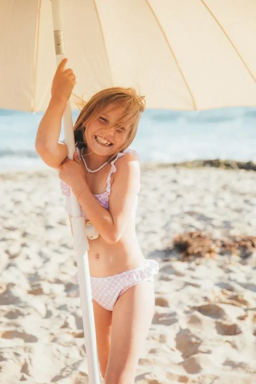 FEATHER 4 ARROW Swim-HAPPY DAZE CHECKERED TWO PIECE SPORTY BIKINI