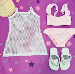 FEATHER 4 ARROW Swim-HAPPY DAZE CHECKERED TWO PIECE SPORTY BIKINI