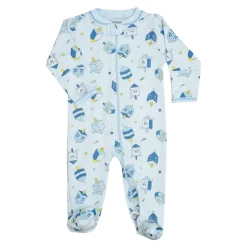 BOY NOOMIE Footies / Pajamas | Footies / Pajamas-HAPPY DREIDELS ZIP FOOTIES (UNISEX)