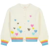BILLIEBLUSH Outerwear | Hearts-HEART KNIT CARDIGAN