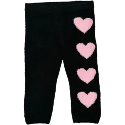 CHASER KIDS Bottoms | Hearts-HEARTS FUZZY FLEECE LEGGINGS