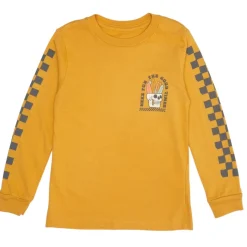 BOY TINY WHALES Tops-HERE FOR THE GOOD TIMES LONG SLEEVE TSHIRT