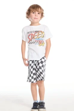 BOY CHASER KIDS Tops | Cars-HIGH SPEED RACE CAR TSHIRT