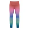 BEACH RIOT KIDS Bottoms-HIGH TIDE OMBRÉ LITTLE PEPPA LEGGINGS