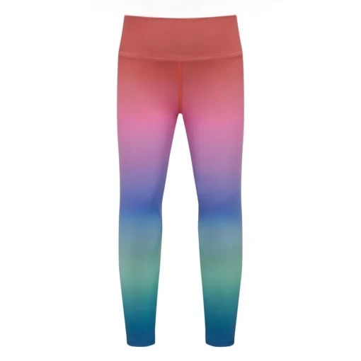 BEACH RIOT KIDS Bottoms-HIGH TIDE OMBRÉ LITTLE PEPPA LEGGINGS