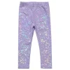 PETITE HAILEY Bottoms | Bottoms-HOLOGRAPHIC LEGGINGS