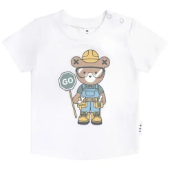 BOY HUXBABY Tops | Tops-HUX ROADWORK TSHIRT