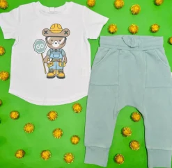 BOY HUXBABY Tops | Tops-HUX ROADWORK TSHIRT