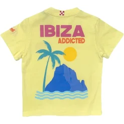 BOY MC2 SAINT BARTH KIDS Tops-IBIZA POSTCARD TSHIRT