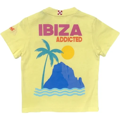 BOY MC2 SAINT BARTH KIDS Tops-IBIZA POSTCARD TSHIRT