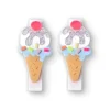 LILIES u0026 ROSES Clips / Headbands-ICE CREAM SUNDAE ALLIGATOR CLIPS