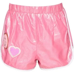 SARA SARA Bottoms | Bottoms-ICON PATCHES LIGHTWEIGHT SHORTS