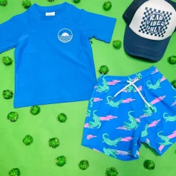BOY FEATHER 4 ARROW Swim | Swim-ICON SHORT SLEEVE RASH GUARD