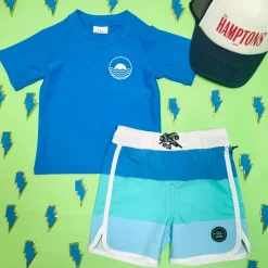 BOY FEATHER 4 ARROW Swim | Swim-ICON SHORT SLEEVE RASH GUARD