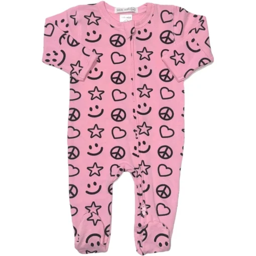 MISH MISH Footies / Pajamas-ICONS ZIP FOOTIE