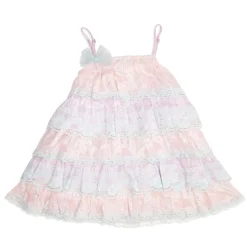 OOH! LA, LA! COUTURE Dresses-ISLA LACE RUFFLE LAYERED DRESS