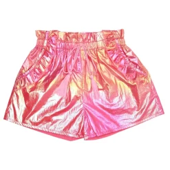 MINI DREAMERS Bottoms-JADE METALLIC SHORTS