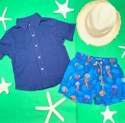 BOY BOARDIES Swim | Swim-JELLYFISH SWIM TRUNKS