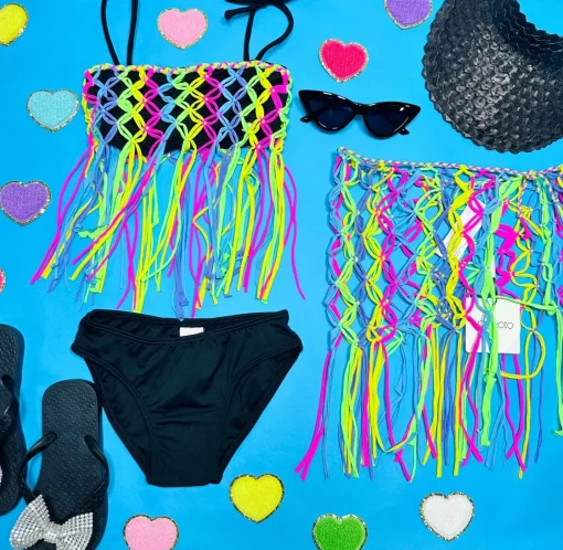 LITTLE PEIXOTO Bottoms | Swim-JESSE CROCHET SKIRT COVER UP