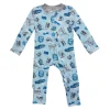 BOY ESME Footies / Pajamas-JETSET ZIP FOOTIE