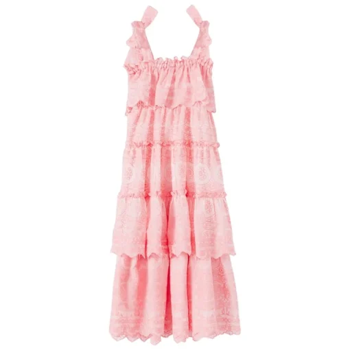MARLO Dresses | Spring Florals-JUNIPER EMBROIDERED MAXI DRESS