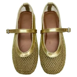 MINI DREAMERS Shoes | Special Occasion-LALA MESH FLATS (PREORDER)
