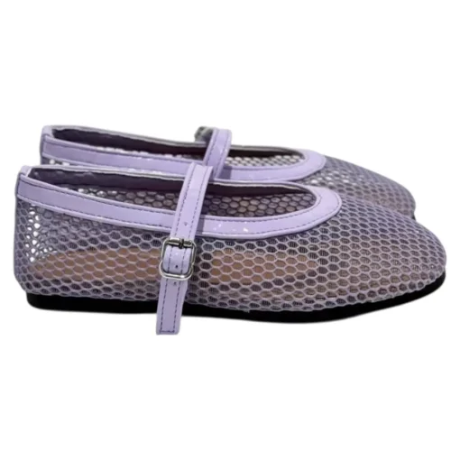 MINI DREAMERS Shoes | Special Occasion-LALA MESH FLATS (PREORDER)