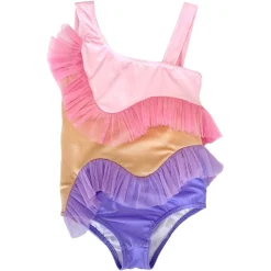 RASPBERRY PLUM Swim-LANA TULLE ONE PIECE SWIMSUIT