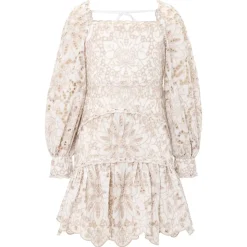 MARLO Dresses | Spring Florals-LILY EMBROIDERED DRESS