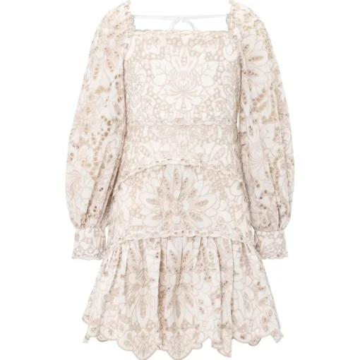 MARLO Dresses | Spring Florals-LILY EMBROIDERED DRESS