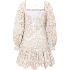 MARLO Dresses | Spring Florals-LILY EMBROIDERED DRESS