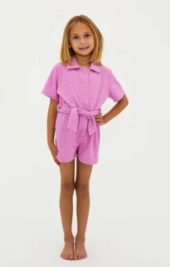 BEACH RIOT KIDS Jumpsuits / Rompers | Swim-LITTLE GIA SHELL ROMPER