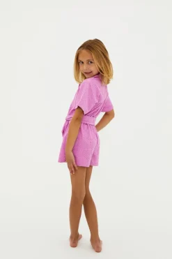 BEACH RIOT KIDS Jumpsuits / Rompers | Swim-LITTLE GIA SHELL ROMPER