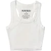 KATIE J NEW YORK Tops | Camp Outfits-LIVI RIBBED TANK TOP