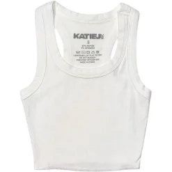 KATIE J NEW YORK Tops | Camp Outfits-LIVI RIBBED TANK TOP