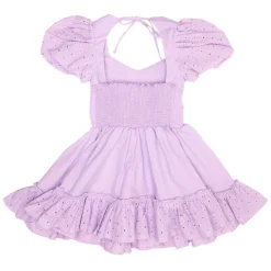 LITTLE PEIXOTO Dresses-LOGAN LACE TRIM DRESS